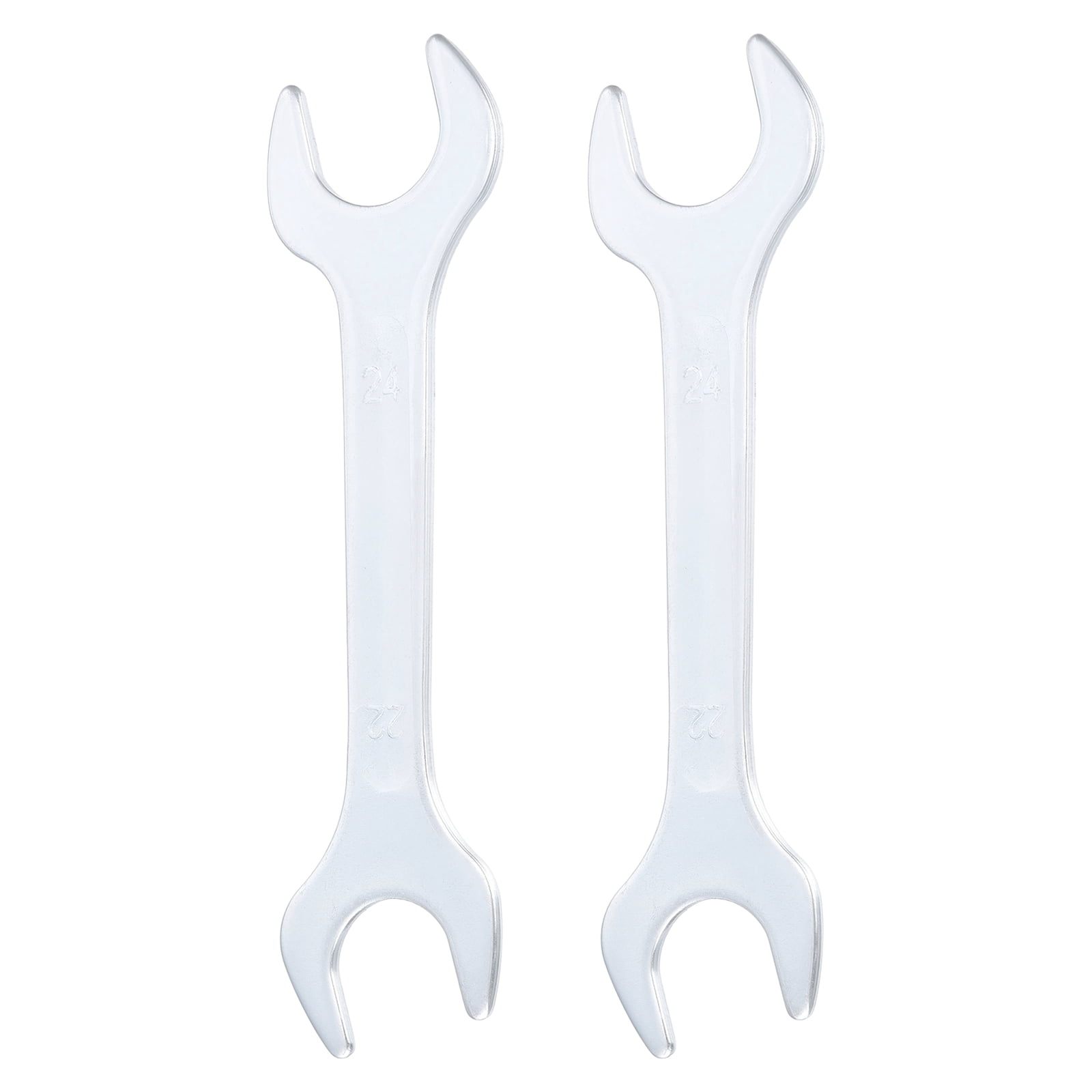 Uxcell 2pcs Super Thin Double Open End Wrench 22mm x 24mm Metric Ultra ...