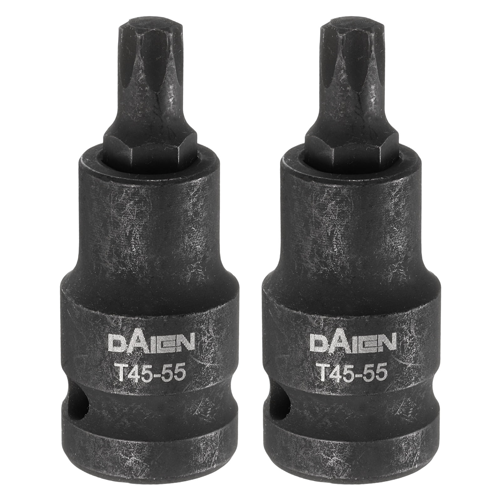 Uxcell 2pcs T45 Torx Bit Socket 55mm/2.17