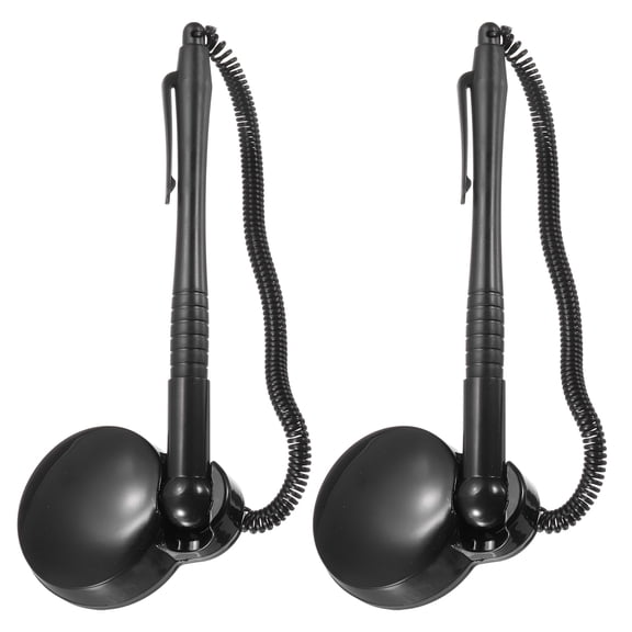 Uxcell 2pcs Touch Resistive Screen Pen Spring Resistance Touch Pen for Navigation GPS POS, Black