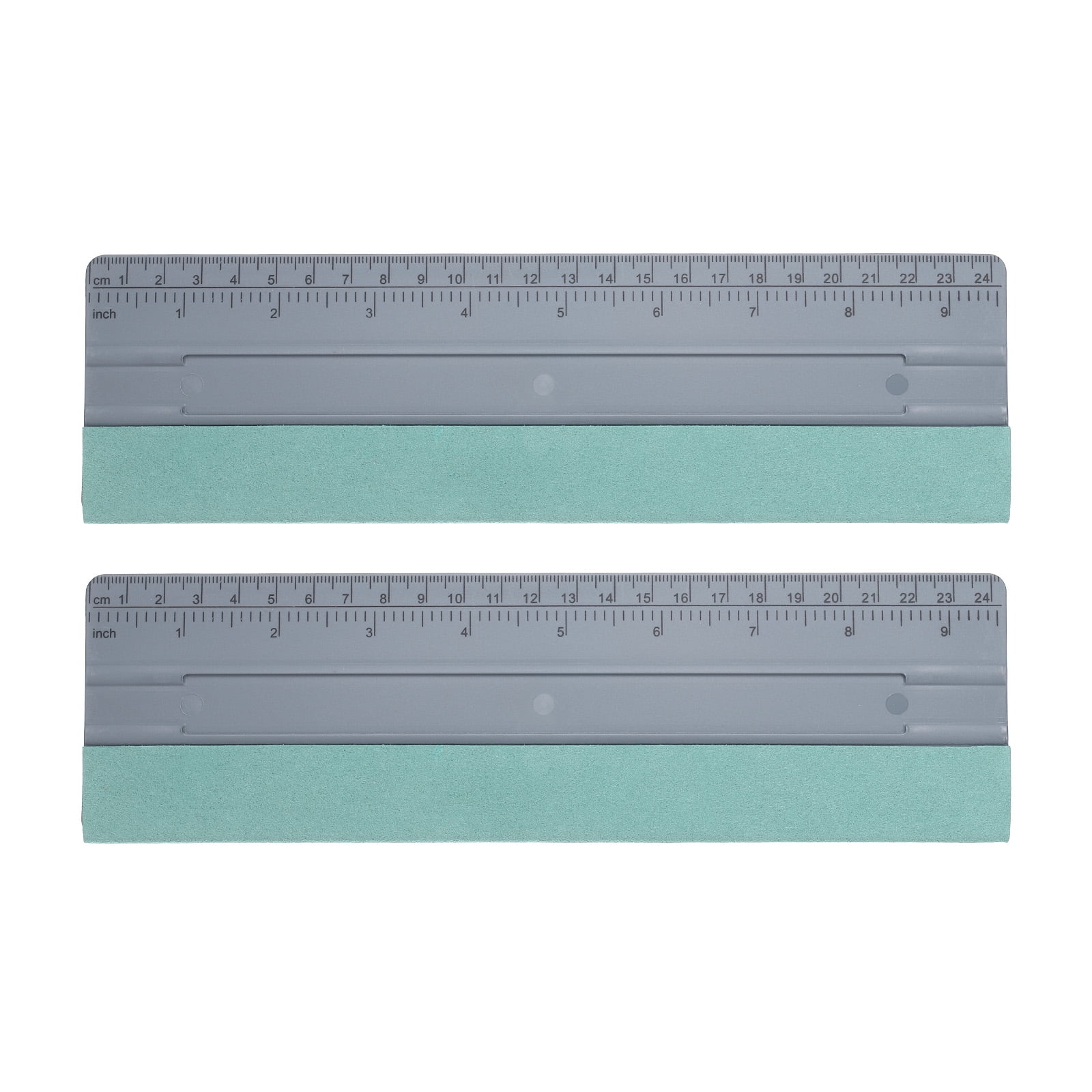 Uxcell 2pcs Vinyl Squeegee Felt Edge 9.5