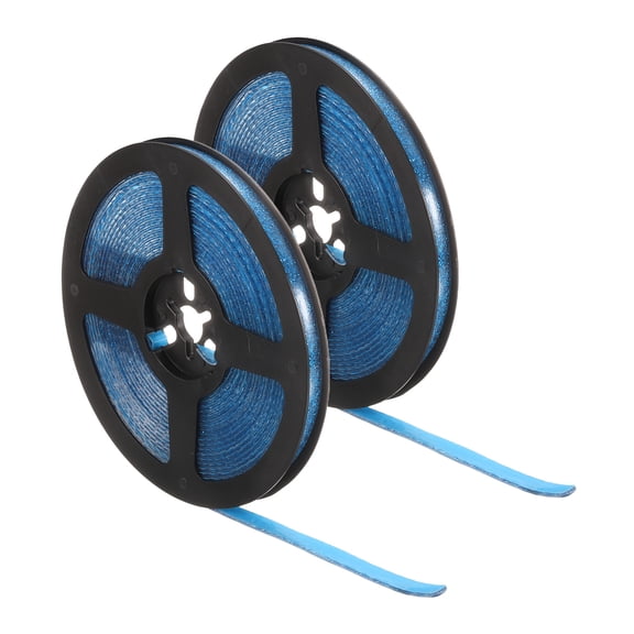 Uxcell 2pcs Wall Corner Protector Molding Trim 0.32" 20ft Caulk Strip, Sapphire Blue