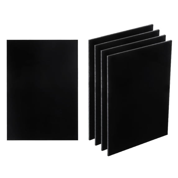 Uxcell 2pcs Welding Lens 7" x 5" Shade 8 Glass Replacement Lens Black