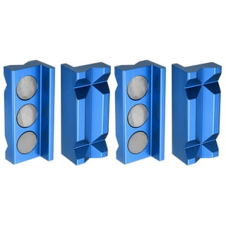 Oniissy 1Pair Magnetic Vise Jaws Soft Vice Jaws Pads Covers