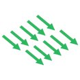 thumbnail image 1 of Uxcell 2x1" Arrow Sticker Directional Sign Adhesive Removable Floor Decal Green 4Set / 40Pieces, 1 of 6