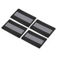 thumbnail image 1 of Uxcell 2x3" Reflective Patch Hook and Loop Fastener Safety Applique, Black 4 Pack, 1 of 6