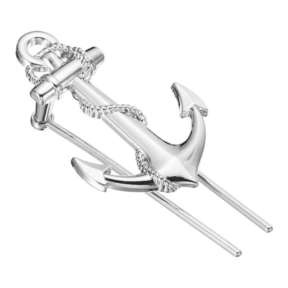 Uxcell 3.03" x 1.46" Page Holder, 1 Pcs marine, Silver Tone