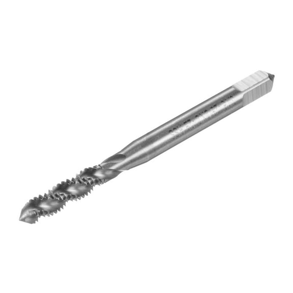 Uxcell 3/16-28 UNF 2B High Speed Steel(HSS) Uncoated Machine Spiral Flutes Thread Tap