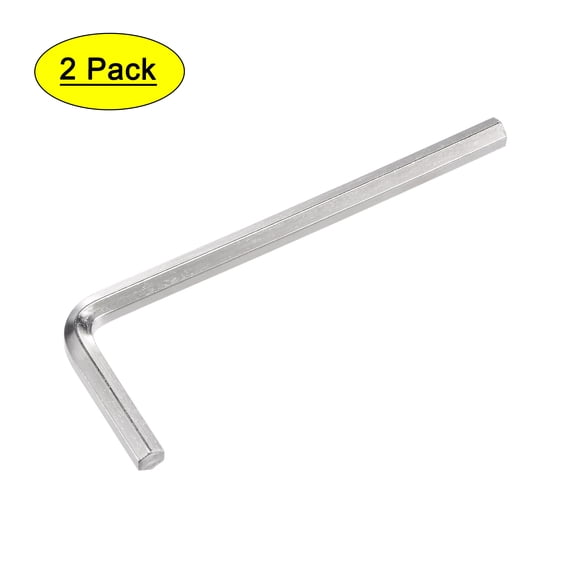 Uxcell 3/16" Hex Wrench, L Shaped CR-V Repairing Tool 2 Pack
