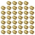 thumbnail image 1 of Uxcell 3/16" ID Brass Compression Sleeve Ferrules,  Brass Compression Fittings Brass Compression Assortment Kit, 40 Pcs, 1 of 5