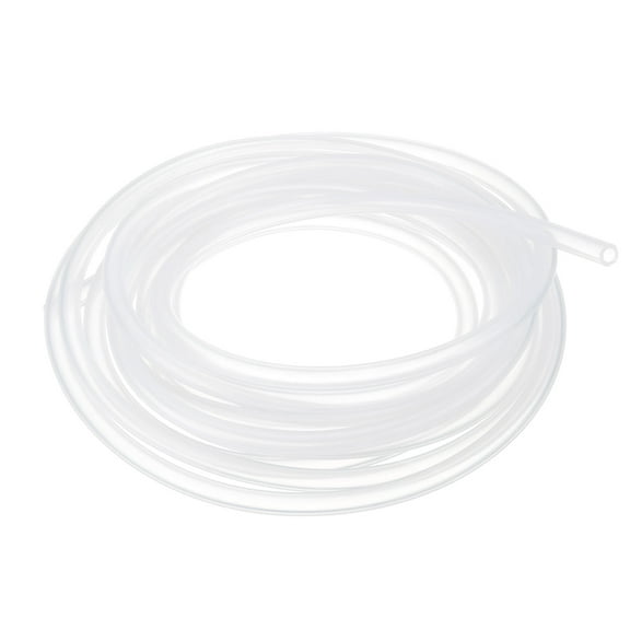 Uxcell 3/16" ID x 5/16" OD Silicone Tubing 1 Roll 10ft High Pure Silicone Hose Tube Flexible Clear Pipe