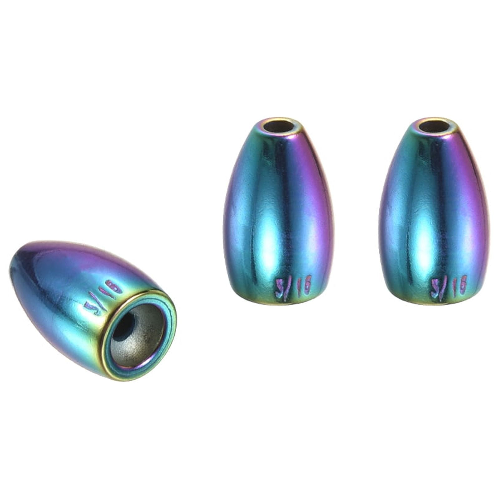 Uxcell 1/4oz Tungsten Fishing Weights Bait Sinkers for Bass