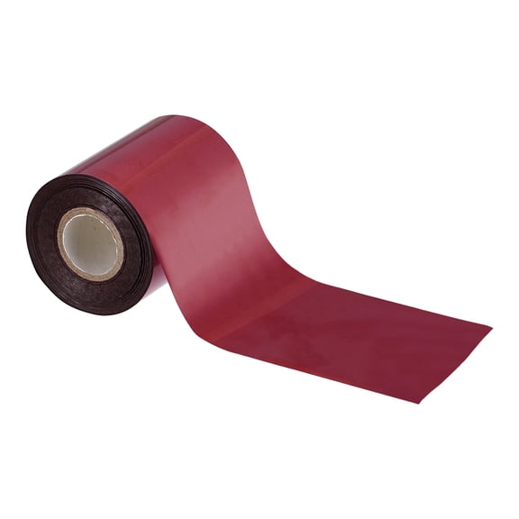 Uxcell 3.2" x 400Ft Hot Stamping Foil Paper, Heat Transfer Hot Stamping Foil Paper Roll for Leather Bronzing Machine PU Heat Transfer Anodized Gilded Paper DIY Decoration, Burgundy