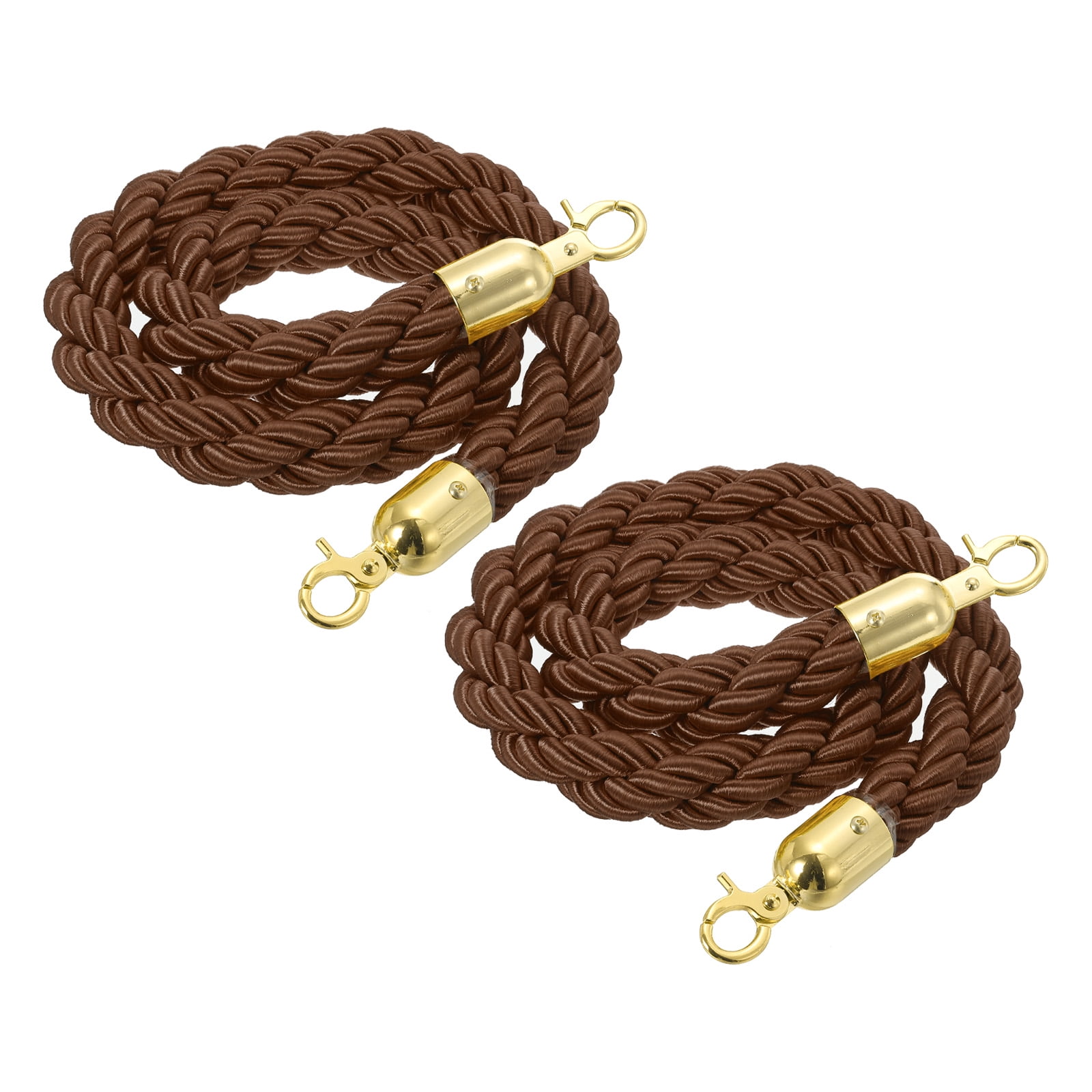 Uxcell Twisted Stanchion Rope, Barrier Rope Twisted Post Ropes with ...