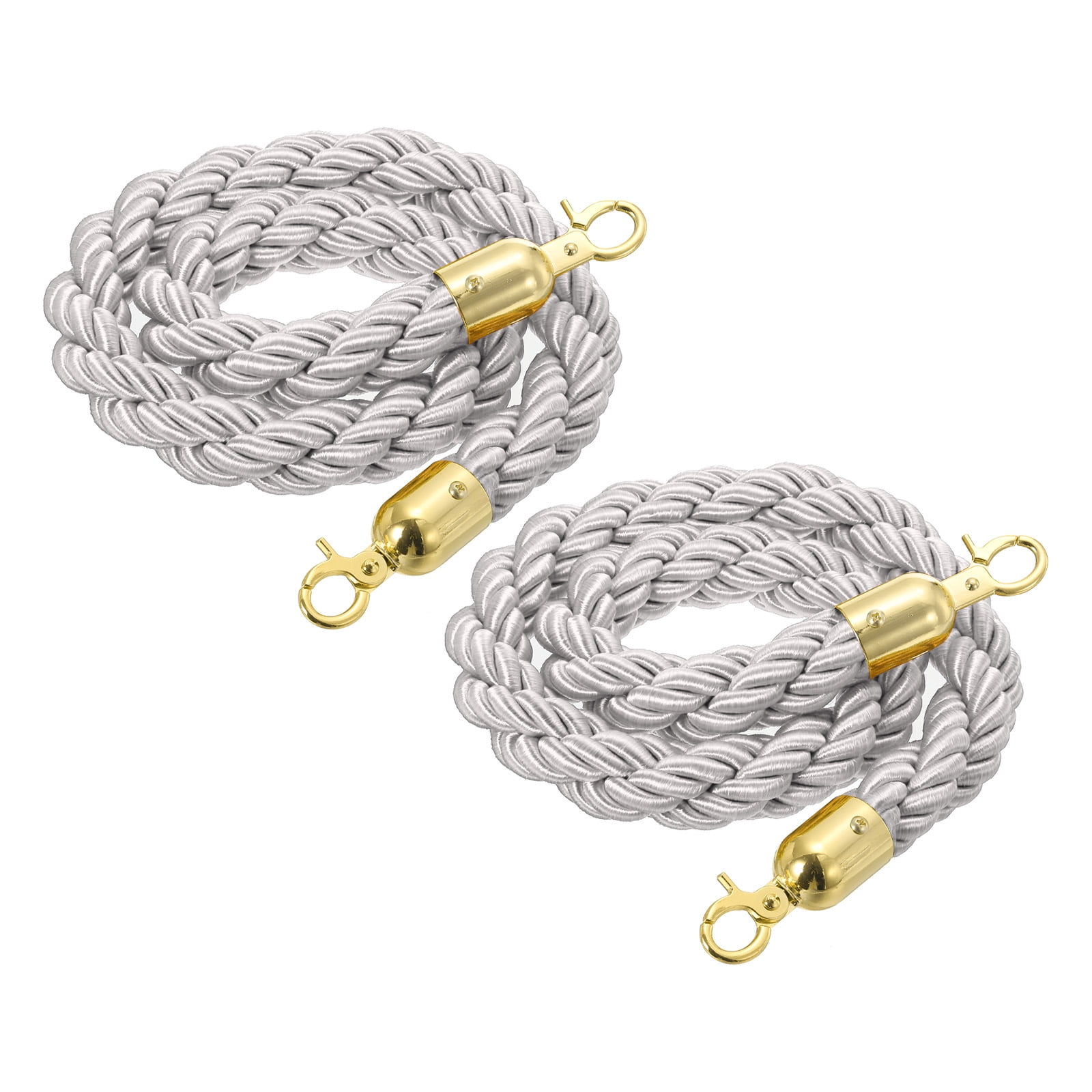 Uxcell Twisted Stanchion Rope, Barrier Rope Twisted Post Ropes with ...