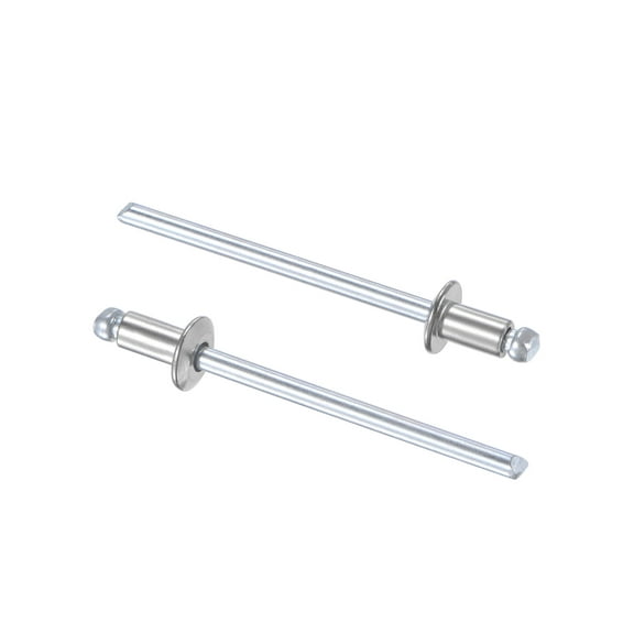 Uxcell 3.2mm Diameter 5mm  Length 304 Stainless Steel Blind Rivets 50 Pack