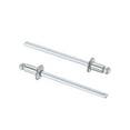 thumbnail image 1 of Uxcell 3.2mm Diameter 6mm  Length 304 Stainless Steel Blind Rivets 100 Pack, 1 of 4