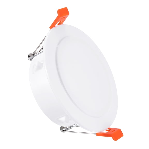 Uxcell 3.3" Spring Ceiling Cover Plate Suitable for 3.5-4.1inch Round Hole, White