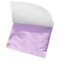 thumbnail image 1 of Uxcell 3.3 x 3.1inch Gold Leaf Foil Sheet Leaf Papers for Art Decoration Aluminum Peach Purple 100pcs, 1 of 5