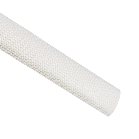 Uxcell 3.3Ft-18mm High TEMP Fiberglass Sleeve Insulation Cable Protectors White