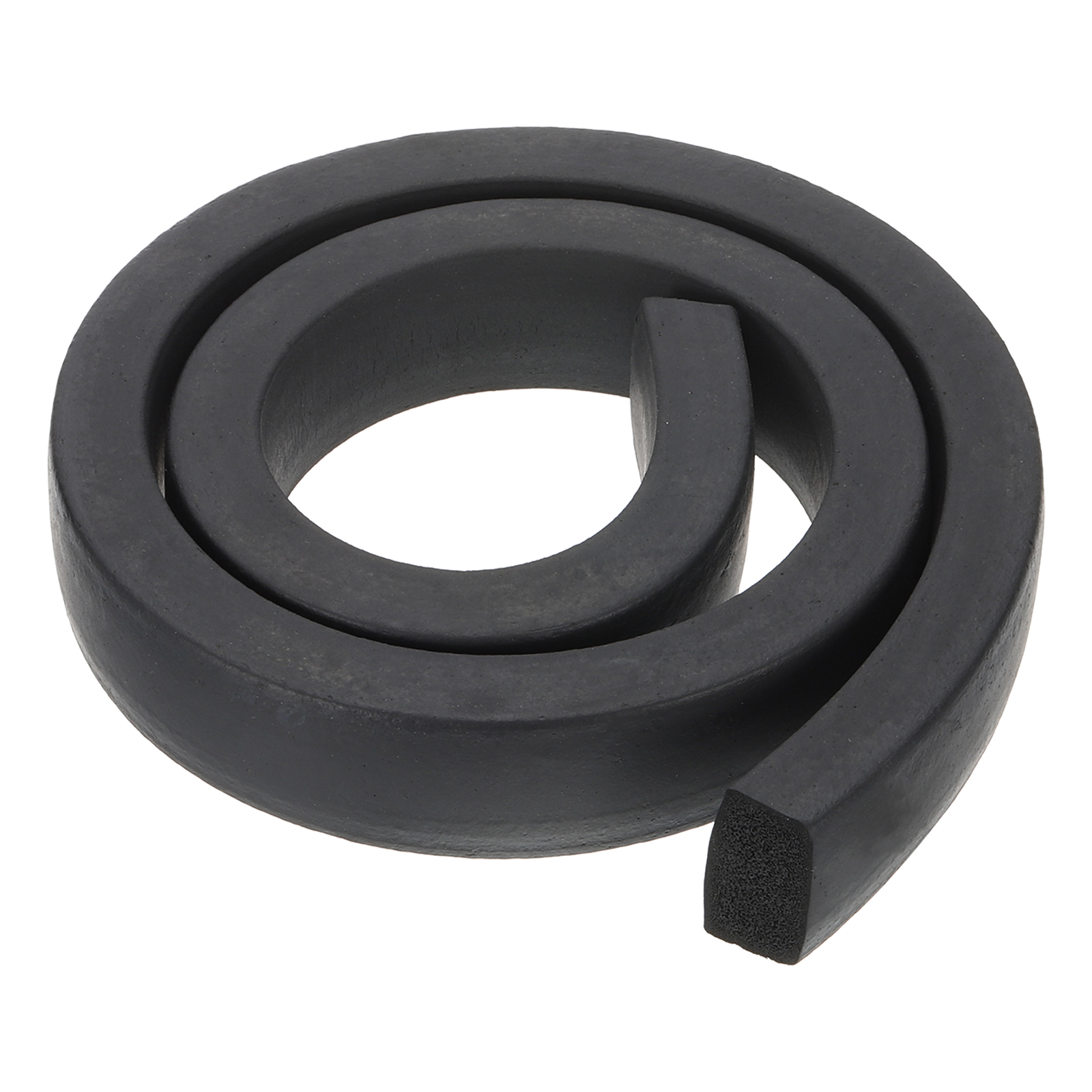 Uxcell 3.3Ft Weather Stripping Door Seal, 1-3/8"W x 3/4"T EPDM Rubber Foam Seal Strip