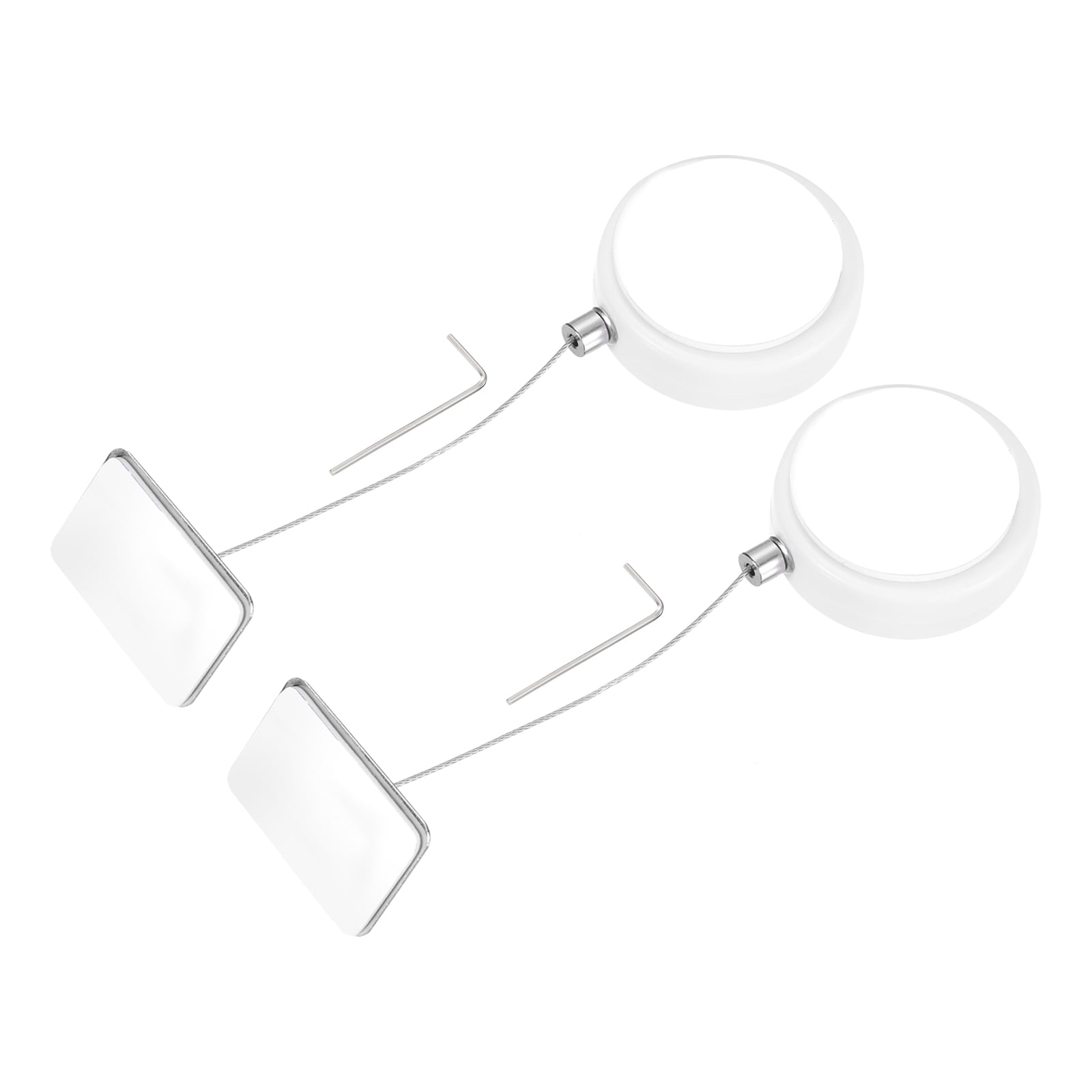 Control Patch Remote Uxcell 3.3ft Retractable Cable Lock with Square Patch Remote Control ...