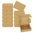 thumbnail image 1 of Uxcell 3.3x2.4x1.2" Paper Soap Box, 40 Pack Soap Boxes Rectangle Packaging Boxes, Brown, 1 of 6