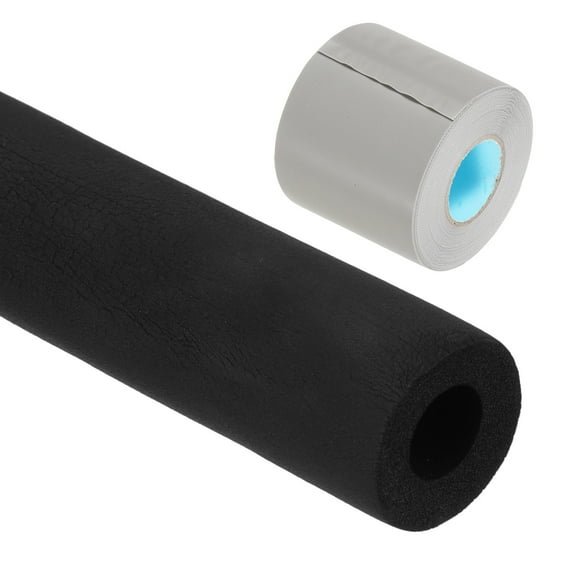 Uxcell 3/4"(19mm) ID x 6Ft Pipe Insulation Foam Tube Pipe Cover Wrap Roll Bar Padding Tubing with Wrapping