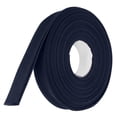 thumbnail image 1 of Uxcell 3/4 Inch Double Fold Bias Tape Polyester Continuous Bulk Bias Tape for Sewing Seaming Quilting Hemming Binding Crafts (Navy Blue 10 Yards), 1 of 7