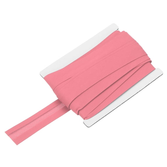 Uxcell 1Pcs Single Fold Bias Tape Cotton for Sewing 3/4 inch x 10 Yards Bright Red