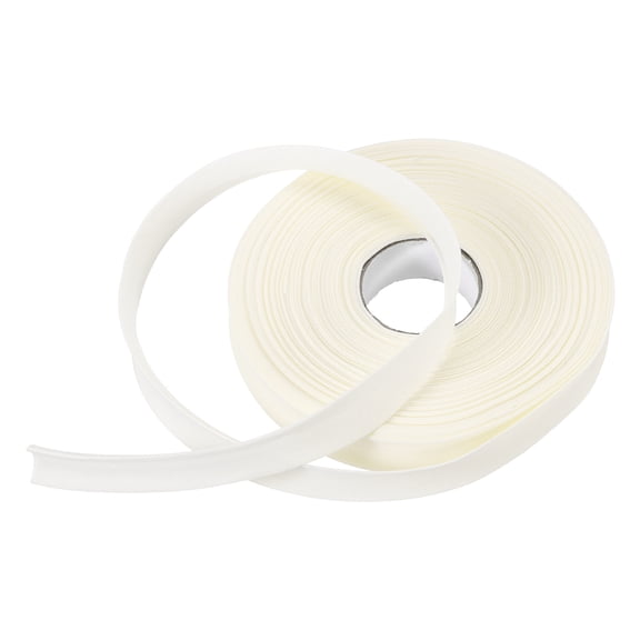Uxcell 3/4 Inch Single Fold Bias Tape Polyester Continuous Bulk Bias Tape for Sewing, Seaming Quilting Hemming Binding Crafts (Beige 25 Yards)