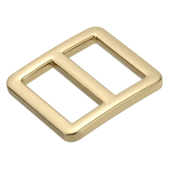 Uxcell 3/4 Inch Tri-Glide Slide Buckles, 10 Pack Metal Webbing Strap Fastener for Backpack Bag Belt, Gold