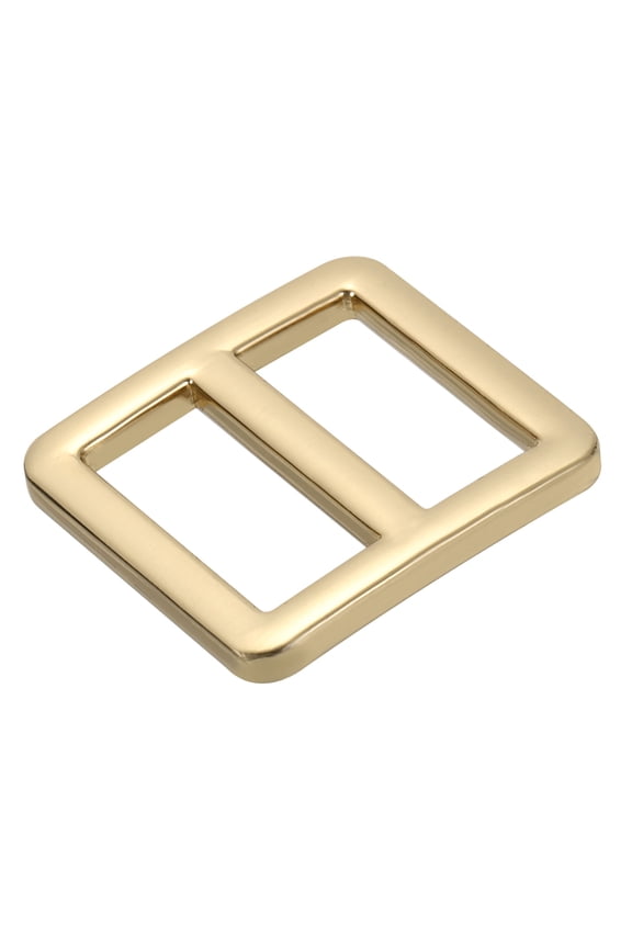 3/4 Inch Tri-Glide Slide Buckles, 10 Pack Metal Webbing Strap Fastener for Backpack Bag Belt, Gold