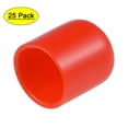 thumbnail image 1 of Uxcell 3/4-inch ID Red Screw Thread Protectors Vinyl End Caps 5 Pack, 1 of 5