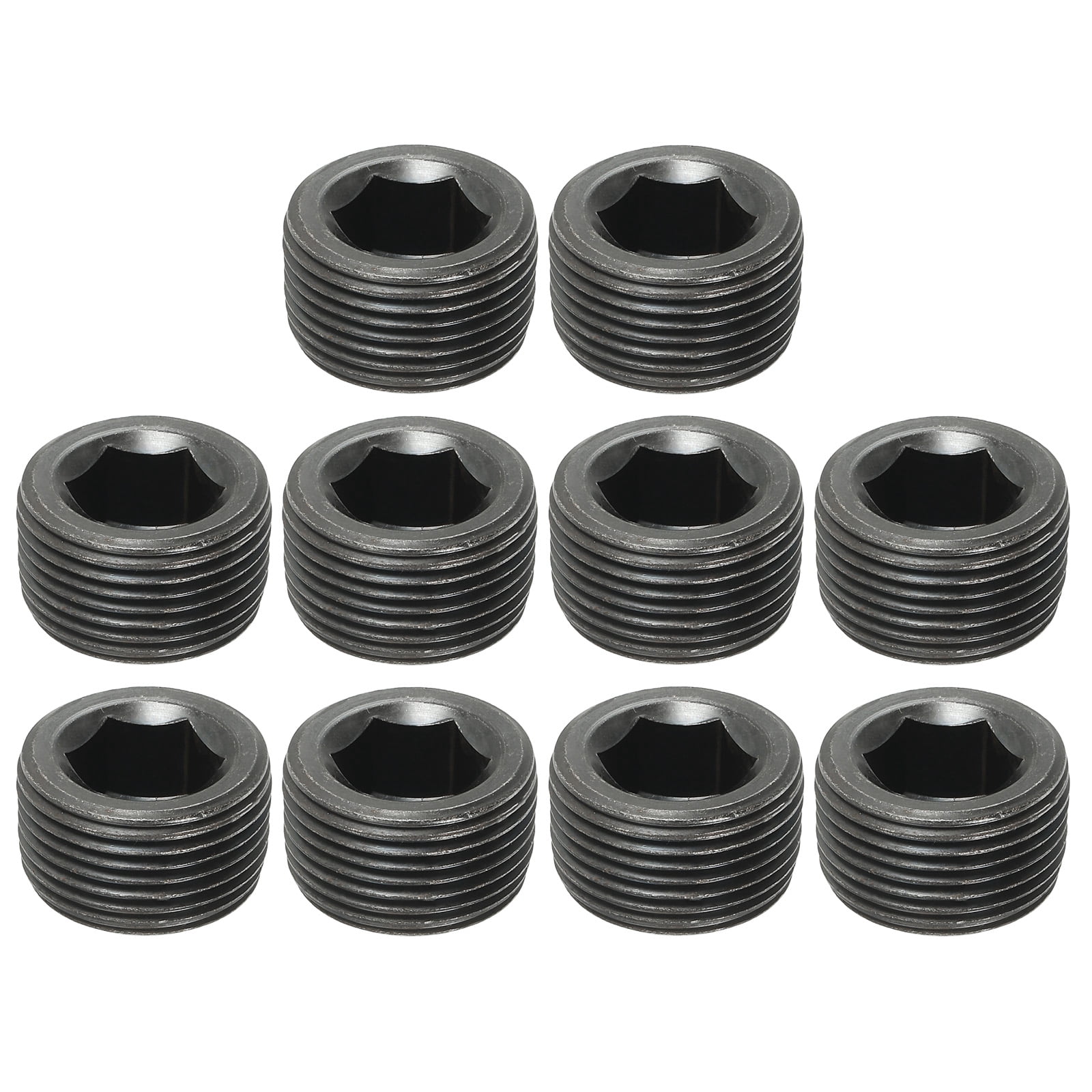 Machine Pro Internal Plug Uxcell 3/4PT Male Pipe Plug Internal Hex Thread Socket Solid Stainless ...