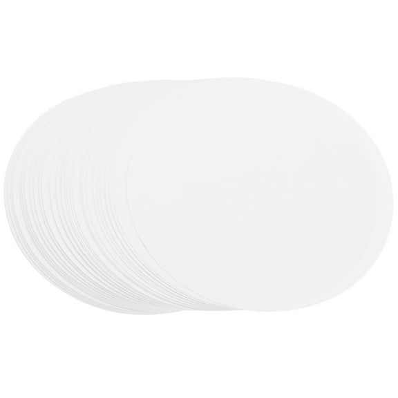 Uxcell 3.4in (86mm) Button Badge Blank Paper, 100 Pcs Badge Button Making Paper for 3 Inch 75mm Round Badge Button Maker Supplies DIY Pattern Painting Handmade Craft