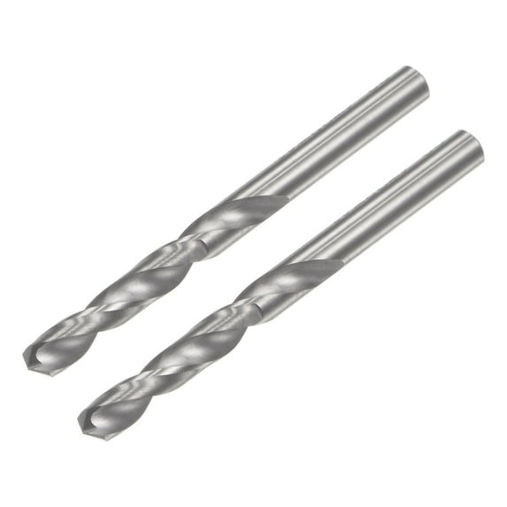 Uxcell 3.4mm C2/K20 Tungsten Carbide Straight Shank Spiral Flutes Twist Drill Bit 2 Pack