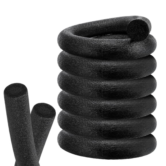 Uxcell 3-5/32 Inch(80mm) x 6.56 Feet Backer Rod for Gaps and Joints, Foam Rope Caulk Black