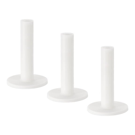 Uxcell 3.5 Inch Rubber Golf Tee, 3 Pack Tall Training Driving Range Tee Stable Ball Holder, White