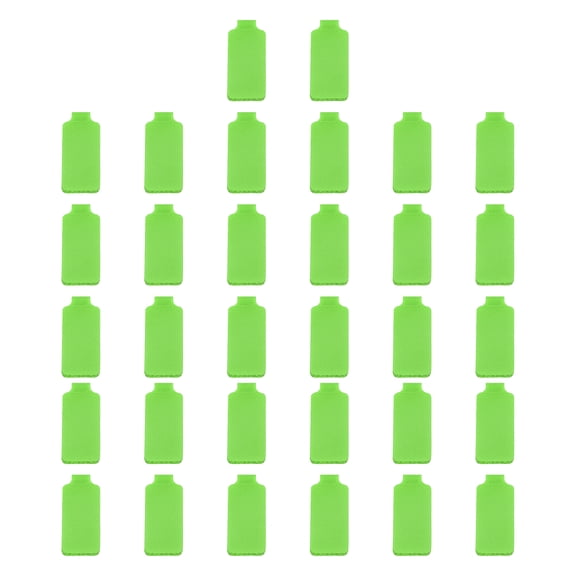 Uxcell 3.5 x 0.8 Inch Cable Labels, 32 Pcs Electronic Cable Identification Tags, Green