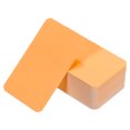 thumbnail image 1 of Uxcell 3.5" x 2" Blank Paper Business Cards Small Index Flash Cards Message Note Card, Orange 200 Pack, 1 of 6
