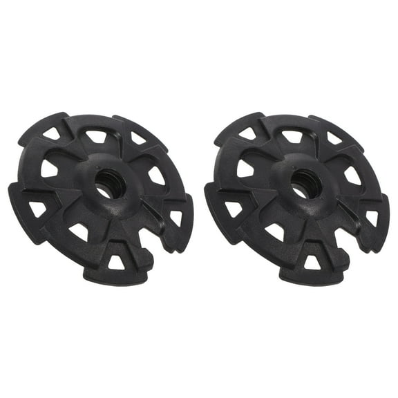 Uxcell 3.54 inch Trekking Pole Replacement Accessories Removable Walking Stick Mountain Baskets 2 Pack