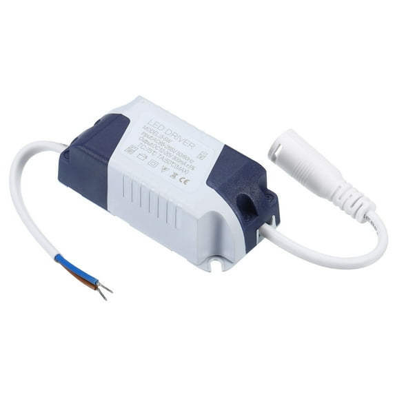 Uxcell 3-5W 300mA LED Driver AC 85-265V Output 12-20V DC Female Connector Current Transformer 4Pcs