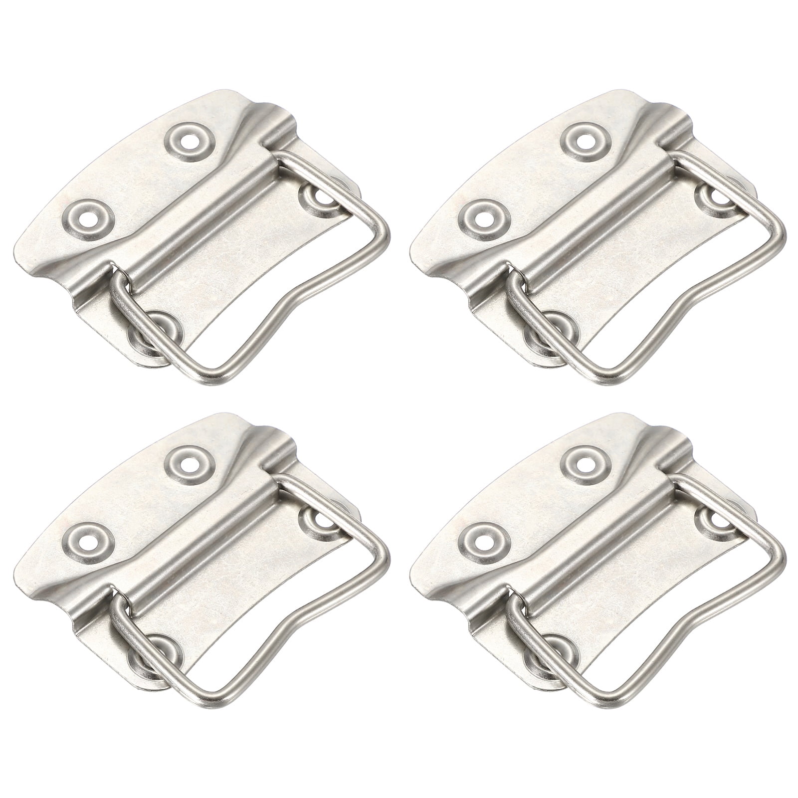 Uxcell 3.5inch Spring Loaded Handle, 4 Pcs Folding Heavy Duty Toolbox ...