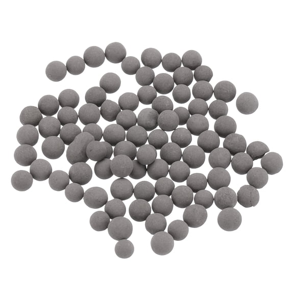 Uxcell 3-5mm 0.22 lbs Clay Pebbles Grey Gardening Potted Balls for Hydroponic Growing
