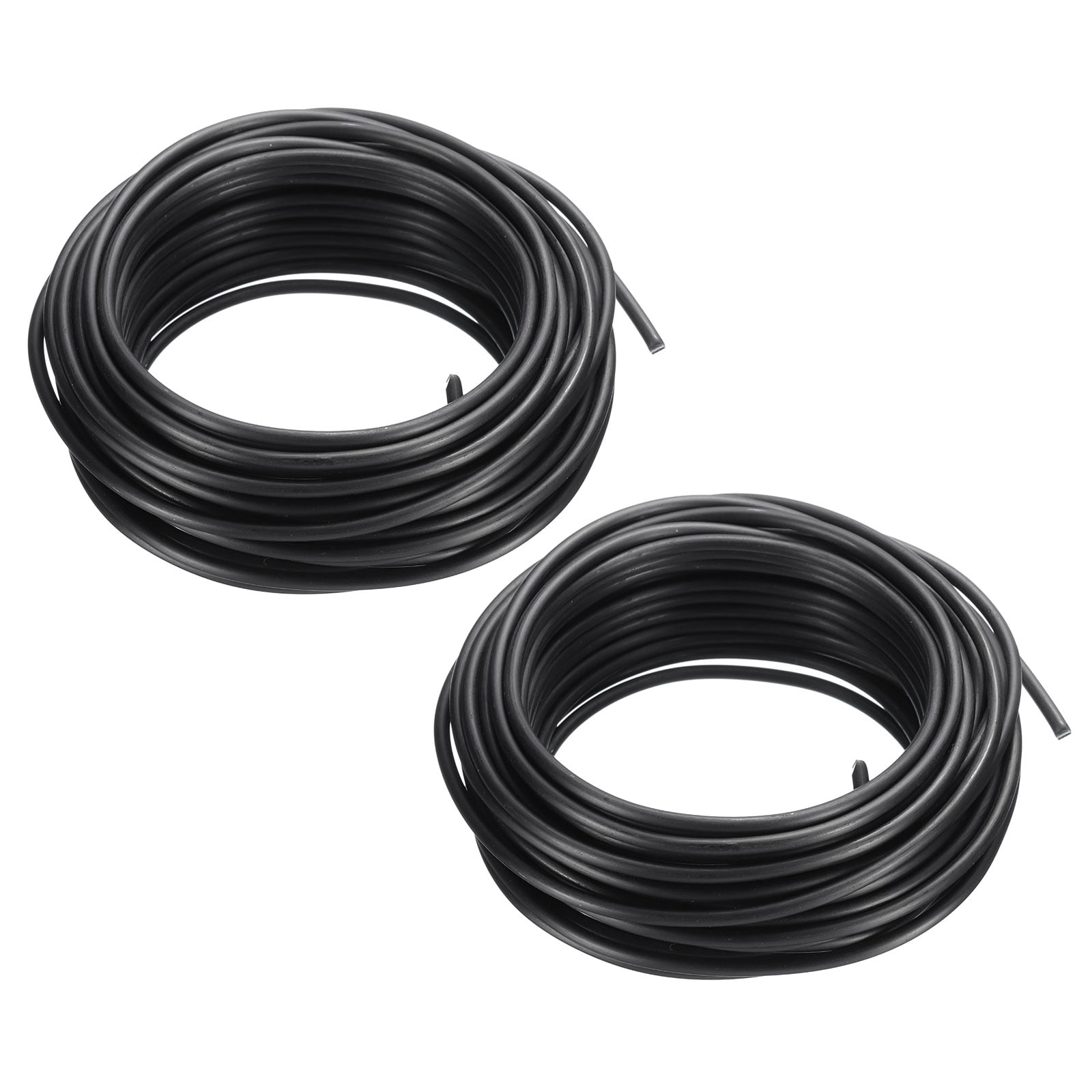 L - Fils De Bonsaï En Aluminium Anodisé Fil'entraînement De Bonsaï 5 Tailles Noir - Jardin