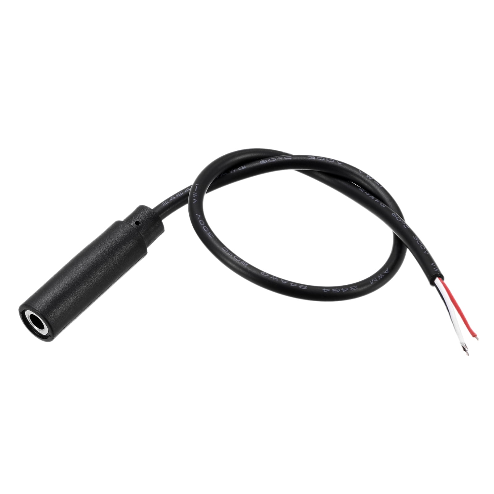 Uxcell 3.5mm Female Jack to Bare Wire TRS 3 Pole Stereo 1/8" Audio ...
