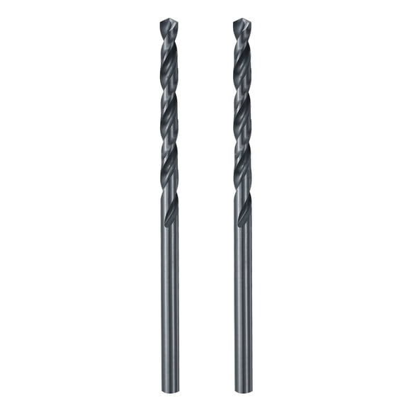 Uxcell 3.5mm M42 8% Cobalt HSS Carbide Drill Bits 135 Nitriding Black 2 Pack, Drill Bit Round Shank Professional Industrial Drilling Tool for Stainless Steel Cast Iron Hard Metal