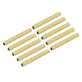 thumbnail image 1 of Uxcell 3.5mm OD 0.5mm Wall Thickness 30mm Length Brass Tube for DIY 10 Pack, 1 of 5