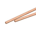 thumbnail image 1 of Uxcell 3.5mm OD 1mm Wall Thickness 300mm Length Copper Round Tube 2 Pack, 1 of 5