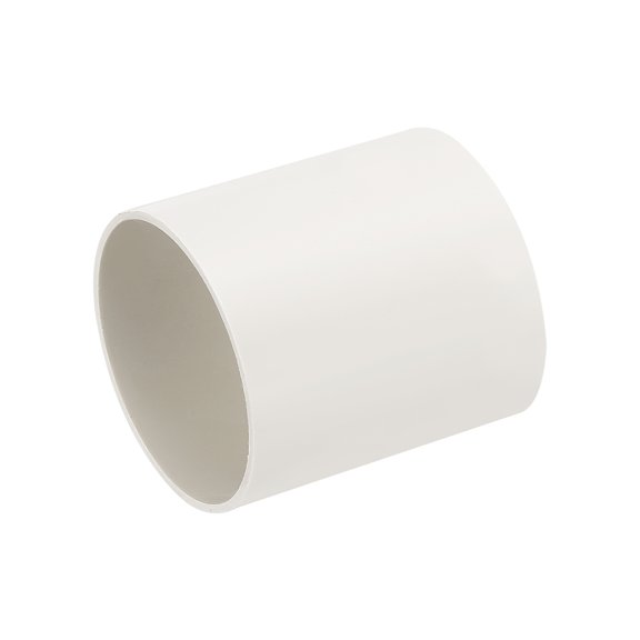 Uxcell 3.6" Inch Round Ventilation Duct, 4" Inch Long Plastic Pipe Replacement Supply Heating Cooling Ventilation AC System,